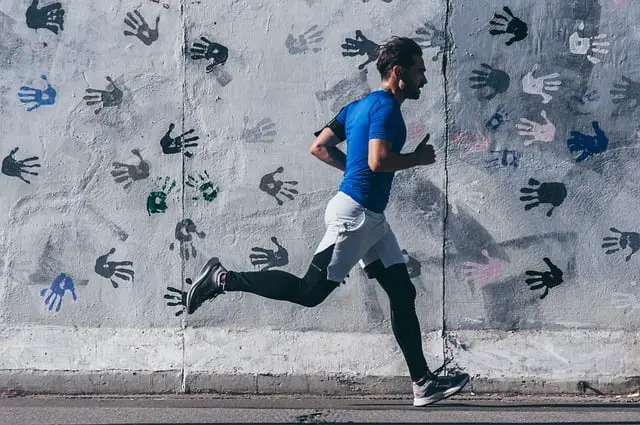 picture of a man running