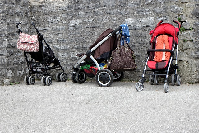 picture of some strollers 