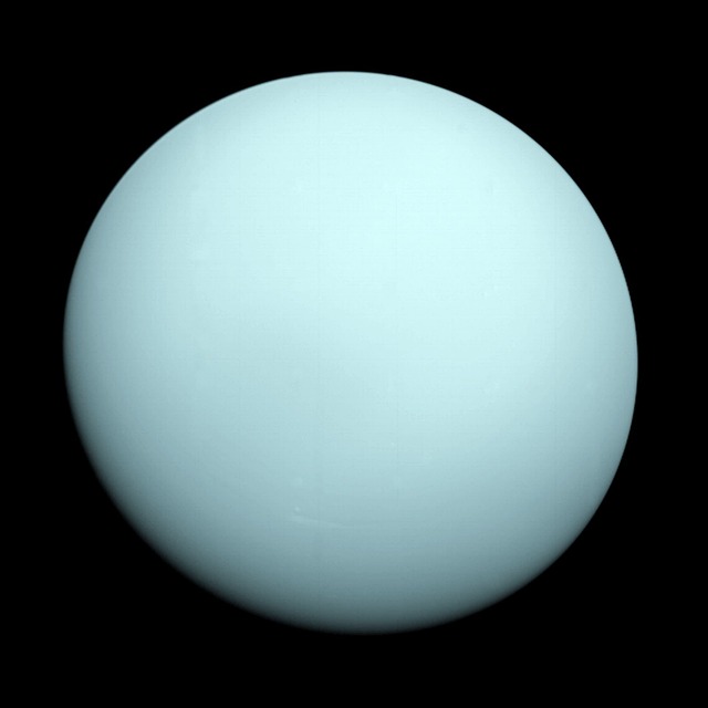 picture of Uranus a Jovian planet 