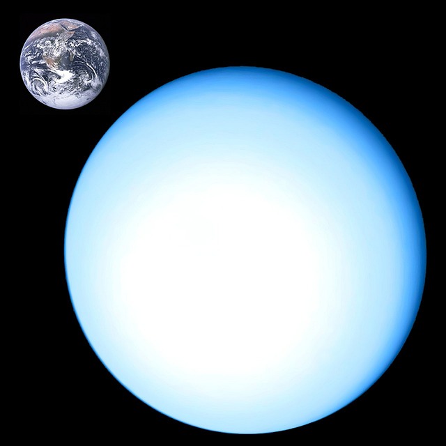 picture of the planet Uranus 