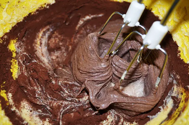 picture of chocolate being mixed