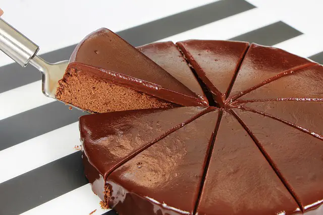 picture of a chocolate cake 